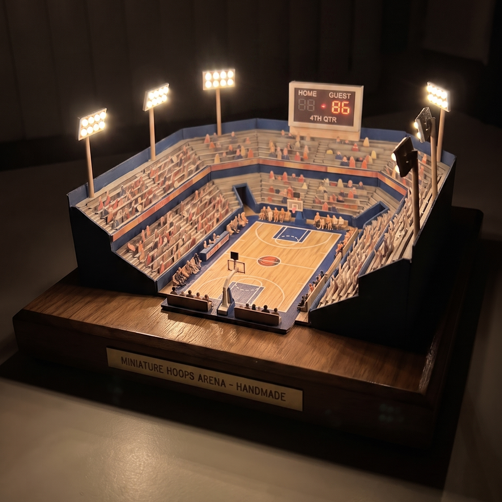 The Arena — Custom Handmade Stadium Diorama